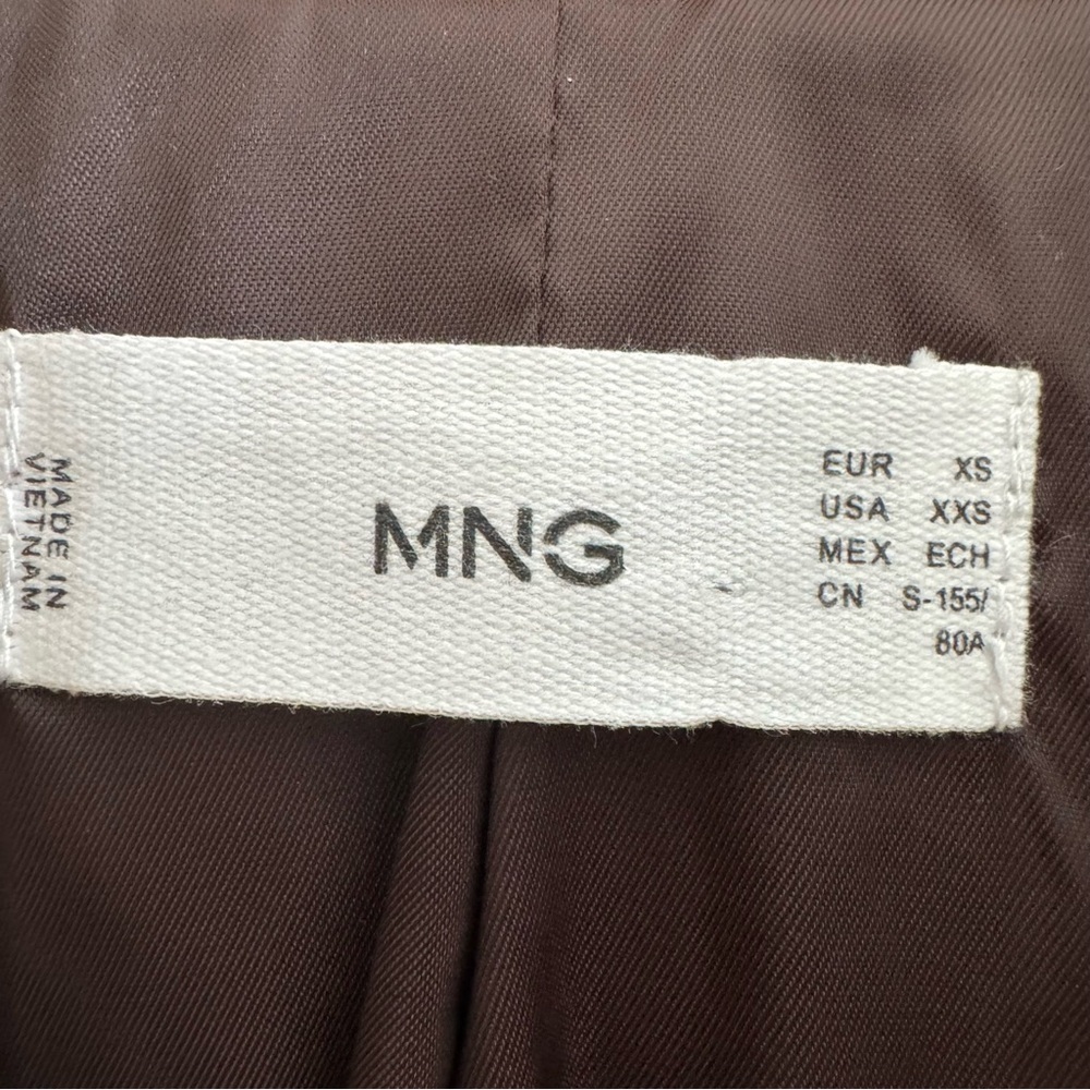 Mango Classic Tan Trench Coat size XXS - Picture 9 of 12